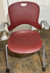 Herman Miller Caper Chair Set in Red