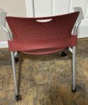 Herman Miller Caper Chair Set in Red