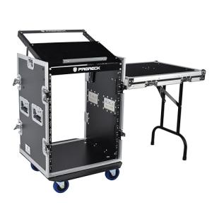 ProReck 14U Rack Case with Slant Mixer Top
