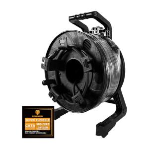 Proreck 300ft Dual Shielded Cat6 Ethernet Cable