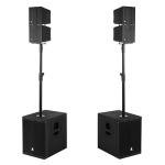 Proreck 8000W PA Speaker System with Bluetooth