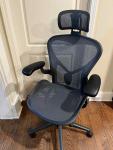 Herman Miller Aeron Office Chair Size B with Headrest
