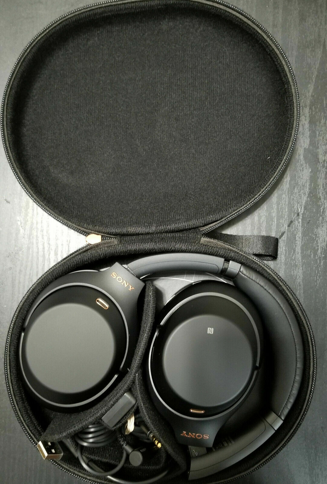 Sony XM4 Wireless Over-Ear Headphones VIP Marketplace Black