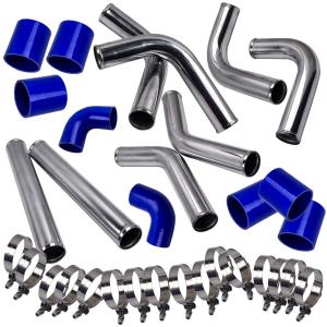 2.5" Universal Turbo Piping Kit with Hoses & Clamps
