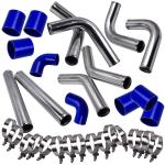 2.5" Universal Turbo Piping Kit with Hoses & Clamps