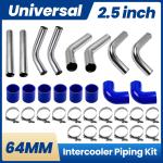 2.5" Universal Turbo Piping Kit with Hoses & Clamps