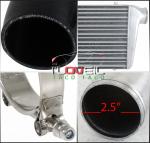 Turbo Intercooler with Polished Aluminum Pipe Kit