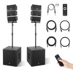 PRORECK CLUB 8000 18-inch Powered DJ Subwoofer