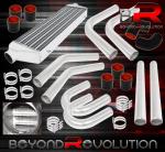 Turbo Charger Intercooler Kit with Piping & Clamps