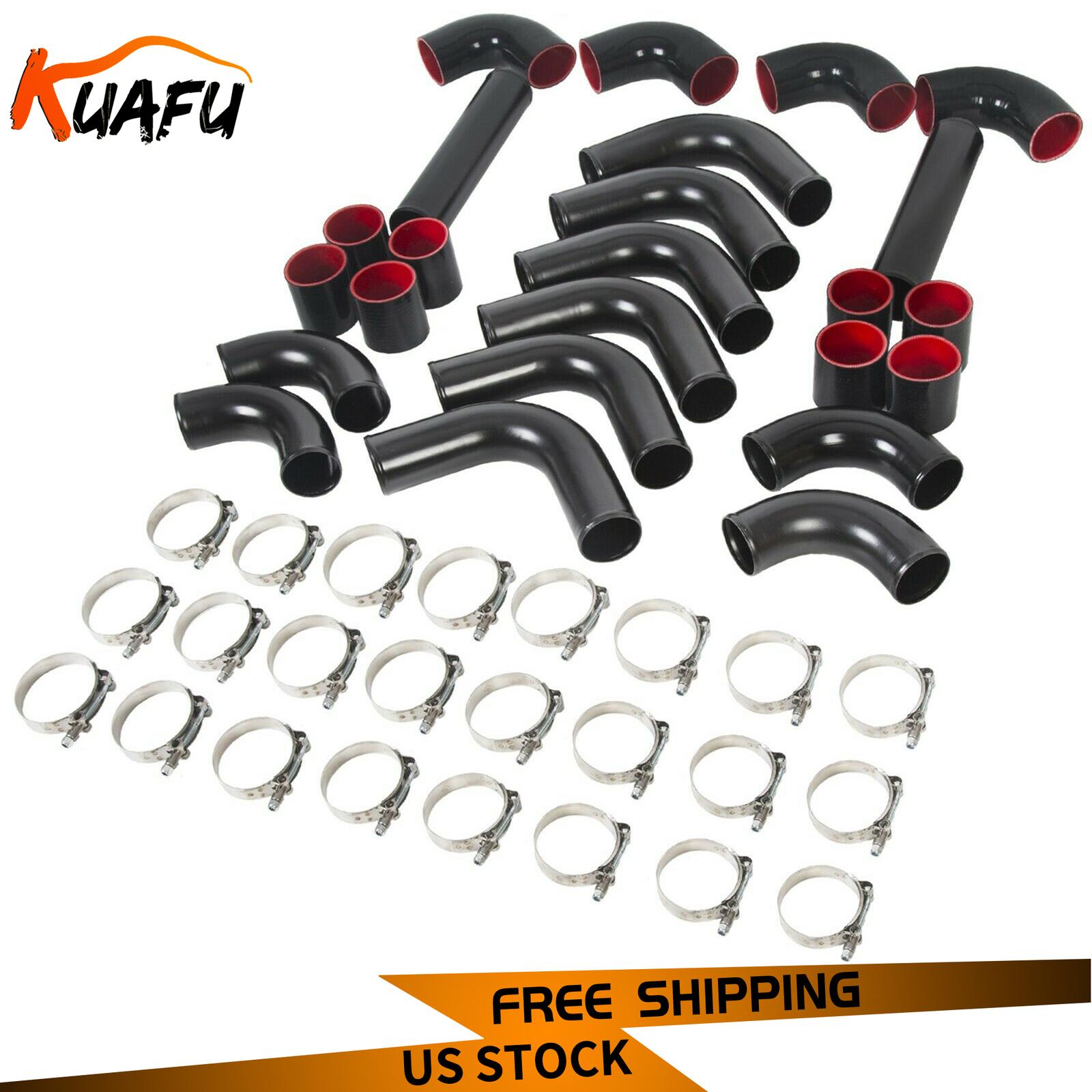 12-Piece Turbo Universal Intercooler Piping Kit