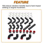 12-Piece Turbo Universal Intercooler Piping Kit