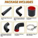 12-Piece Turbo Universal Intercooler Piping Kit