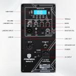 Proreck 8-Inch Bluetooth PA Speaker with Microphone