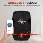 Proreck 8-Inch Bluetooth PA Speaker with Microphone