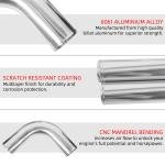 Universal 2.5" Aluminum Intercooler Piping Kit