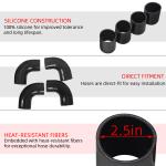 Universal 2.5" Aluminum Intercooler Piping Kit