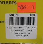 Edmund Optics 4.0X SilverTL Telecentric Lens