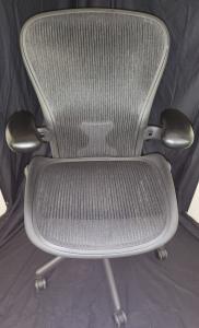 Herman Miller Aeron Size C Adjustable Black Chair