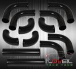 27.5" Aluminum Turbo Intercooler with 64mm Piping Kit