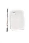 Pree Cosmetics Mixing Plate and Spatula Set