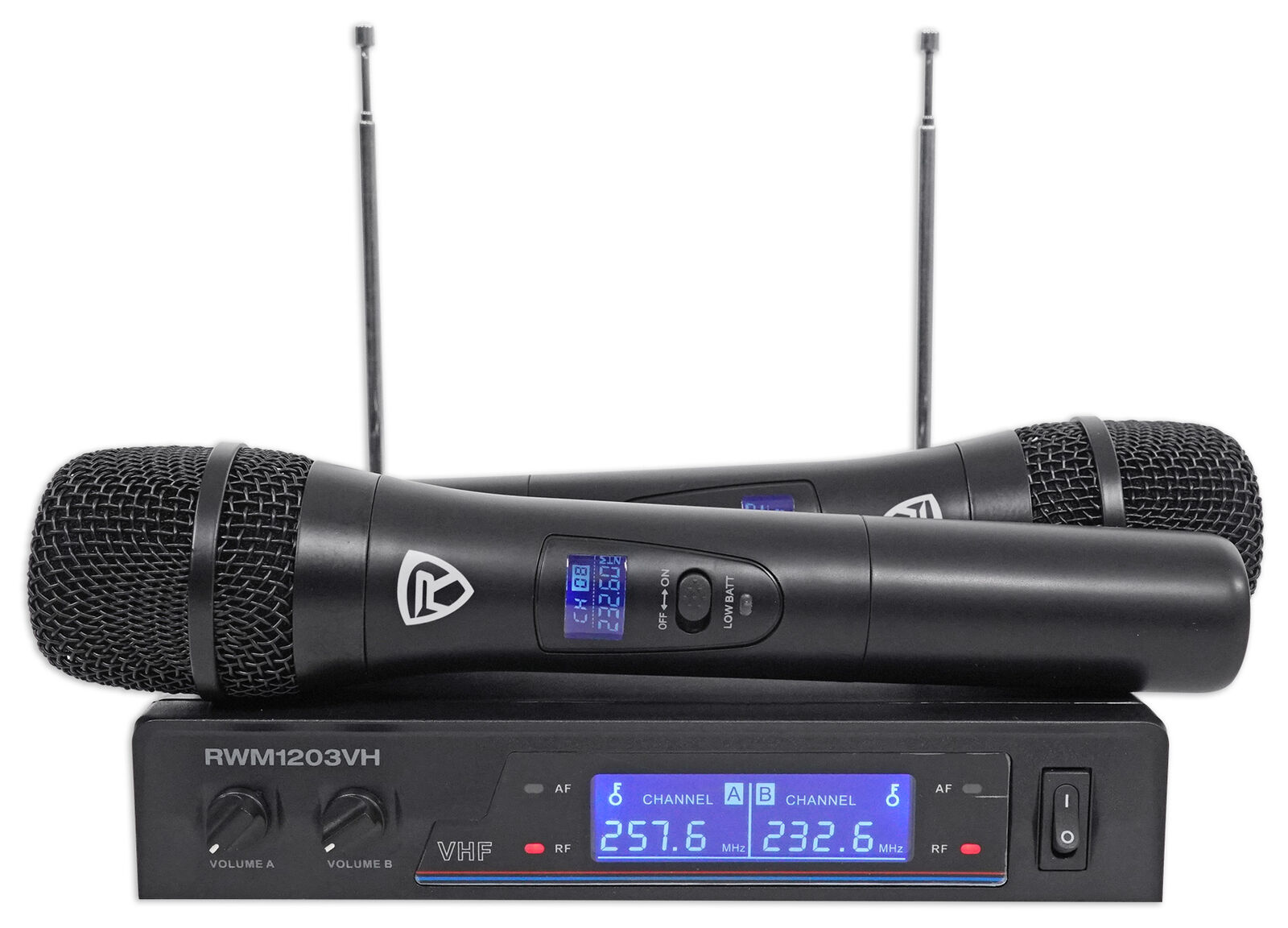 Rockville Karaoke System with Bluetooth & Wireless Mics