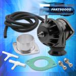 Adjustable Turbo Blow Off Valve with Adapter - Black
