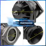 Adjustable Turbo Blow Off Valve with Adapter - Black