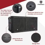 Dual 18" Proreck Active PA Subwoofer 5000W