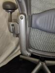 Herman Miller Aeron Titanium Chair Size B Wave Mesh