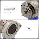 Gunmetal Blue Lip Blow Off Valve - Adjustable PSI