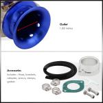 Gunmetal Blue Lip Blow Off Valve - Adjustable PSI