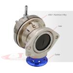 Gunmetal Blue Lip Blow Off Valve - Adjustable PSI