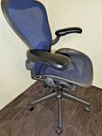 Aeron Chair Size B Cobalt Blue Mesh