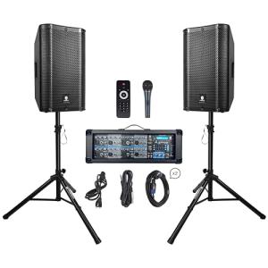 PRORECK Delta 128 Bluetooth PA System for Events