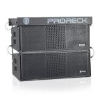 Proreck Dual 10'' Powered Array Speaker System