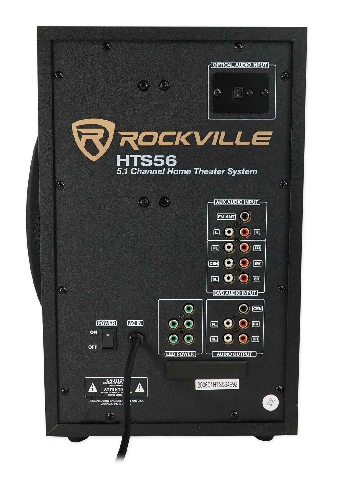 Rockville Karaoke System with Bluetooth & Wireless Mics