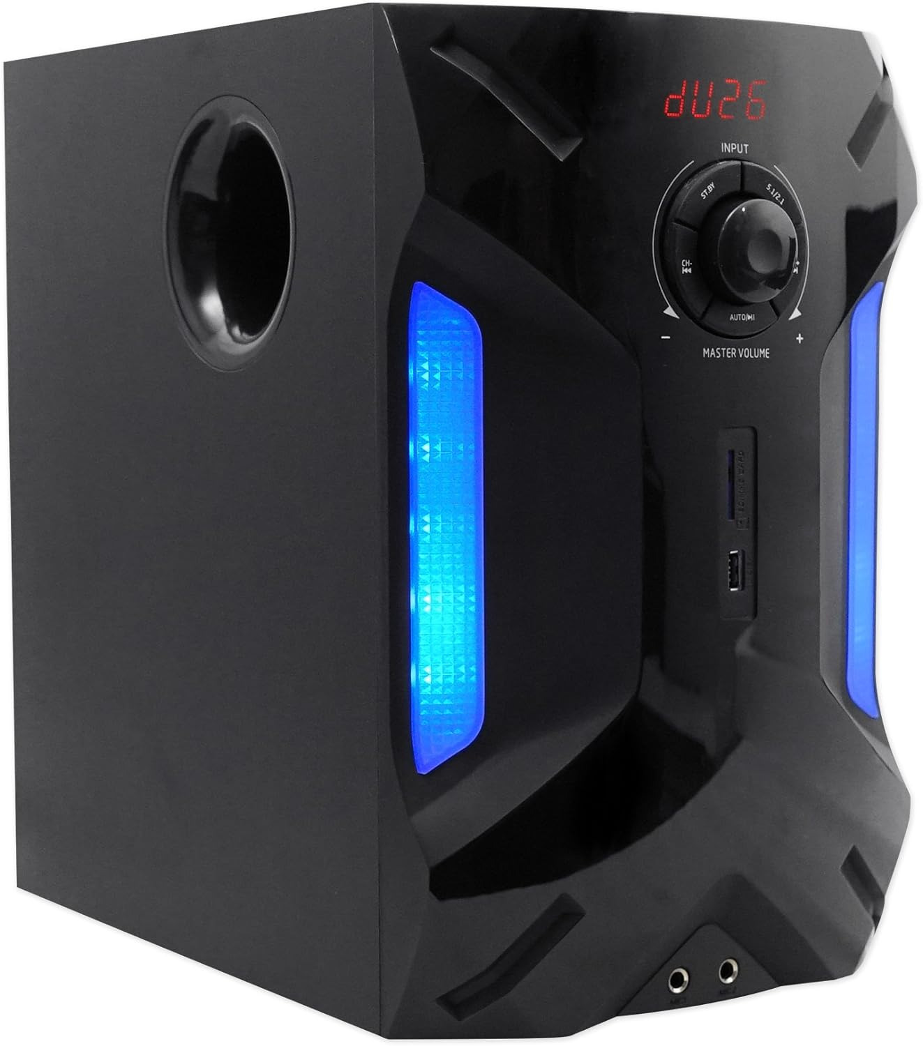 Black 5.1 Channel Home Theater System with Bluetooth