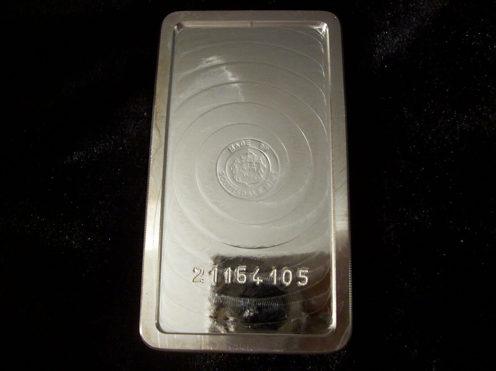 10 oz Scottsdale Mint Stacker Bar / .999 Fine Silver