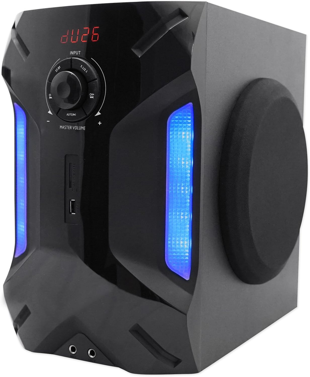 Black 5.1 Channel Home Theater System with Bluetooth