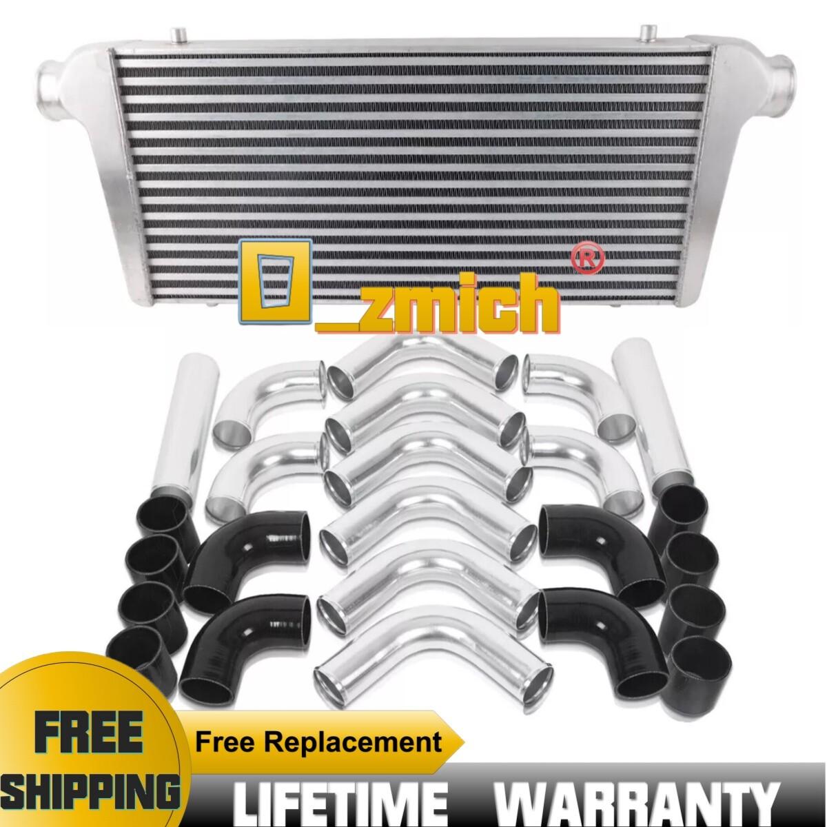 Aluminum Turbo Intercooler Piping Kit - Black