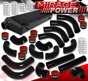 Turbo Front Mount Intercooler with Custom Piping Kit