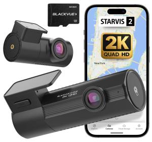 BlackVue 2K Dual Dash Cam with Wi-Fi and GPS