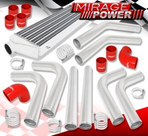 Turbo Charger Front Mount Intercooler with Piping Kit