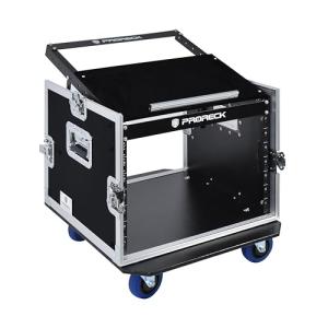 Proreck 8U Rack Case with Slant Mixer Top