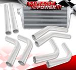 Turbo Charger Intercooler Piping Kit with Clamps