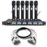 Proreck MX66 Wireless Microphone System Bundle