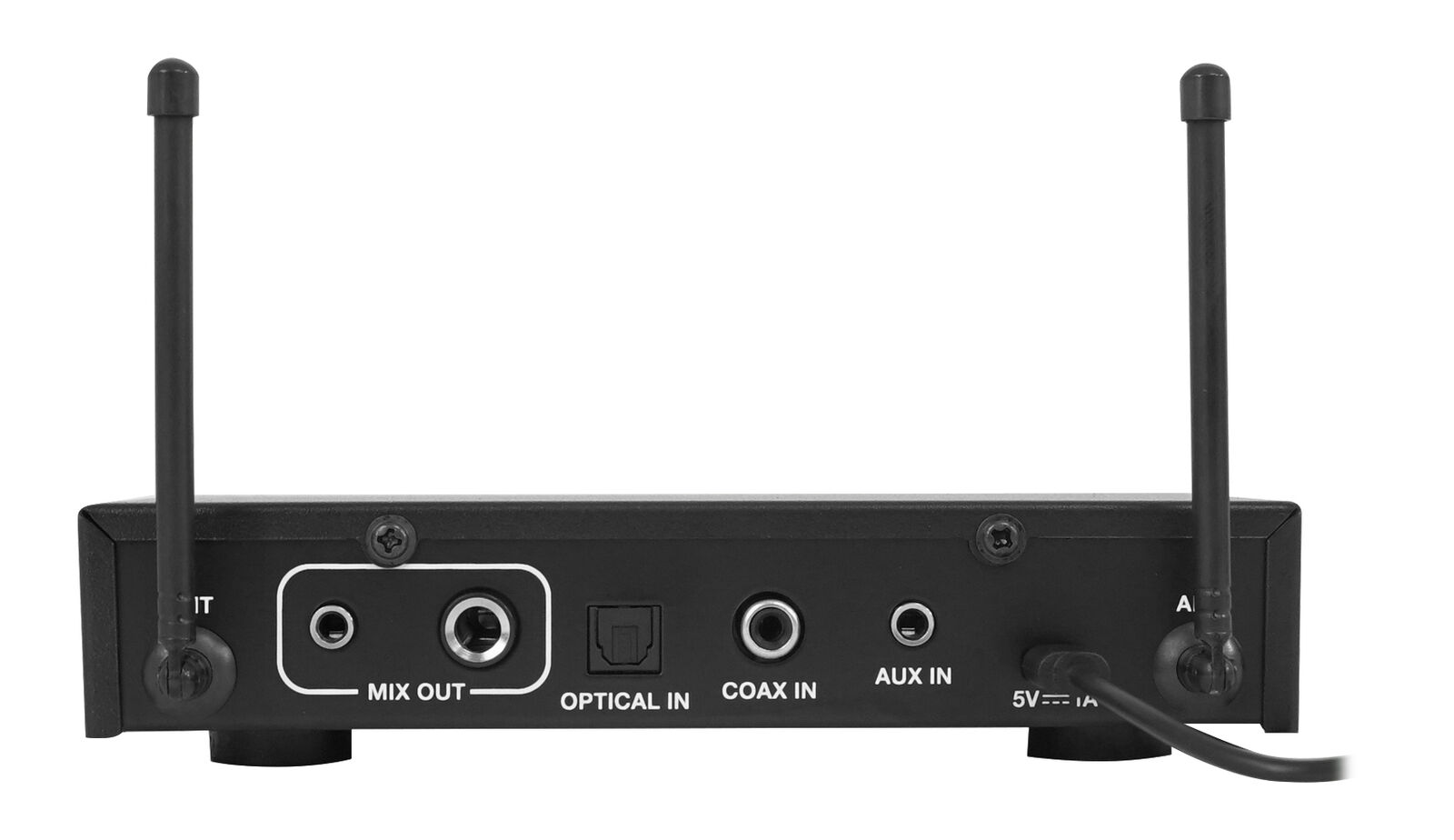 Rockville Hybrid Karaoke System with Sub and Wireless Mics