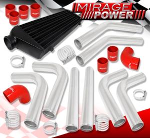 Aluminum Turbo Intercooler Kit with Piping