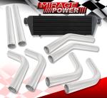 Aluminum Turbo Intercooler Kit with Piping