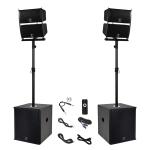 PRORECK CLUB 6000 Line Array DJ Speaker System